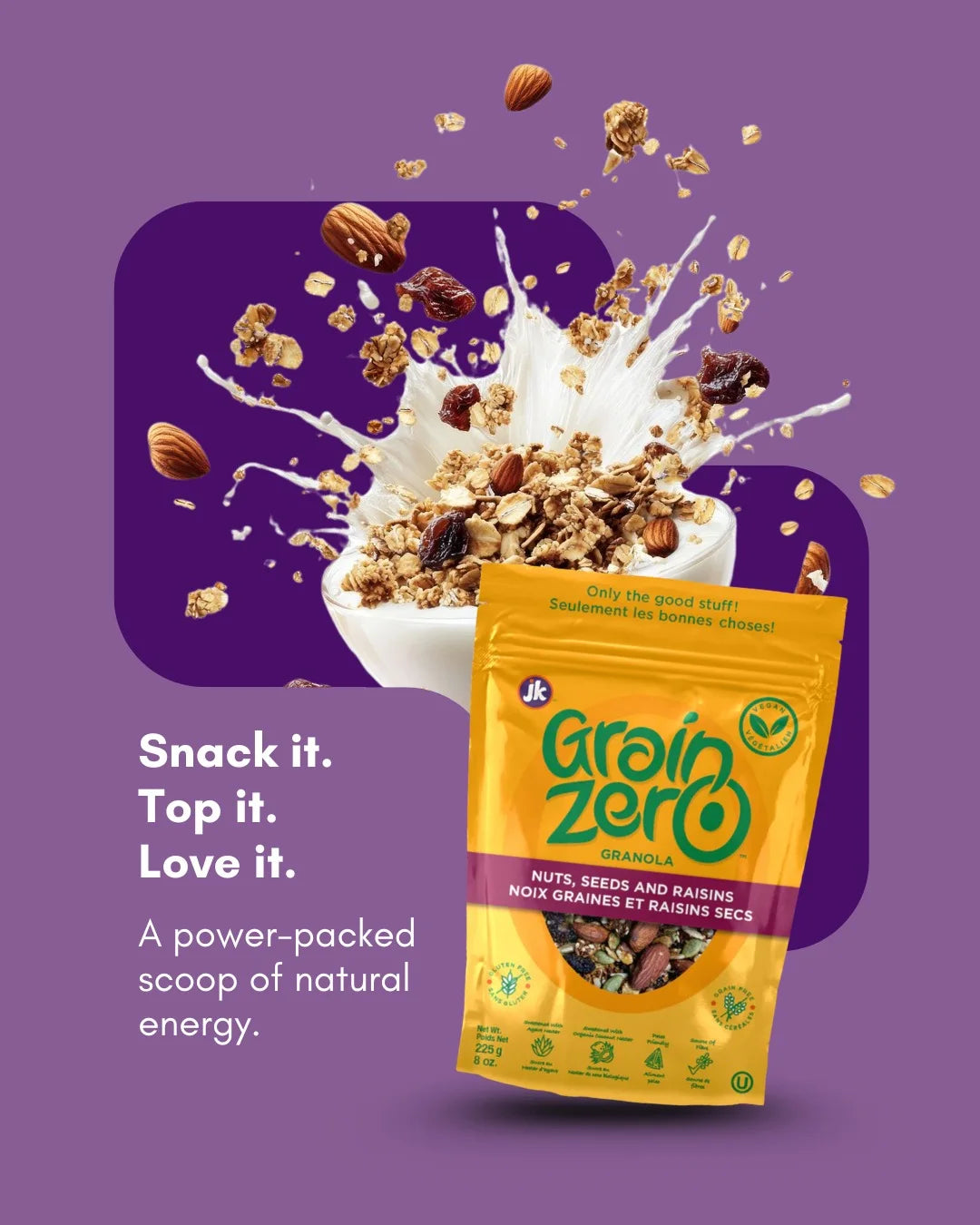 Grain Zero™ - Gluten Free & Grain Free Granola