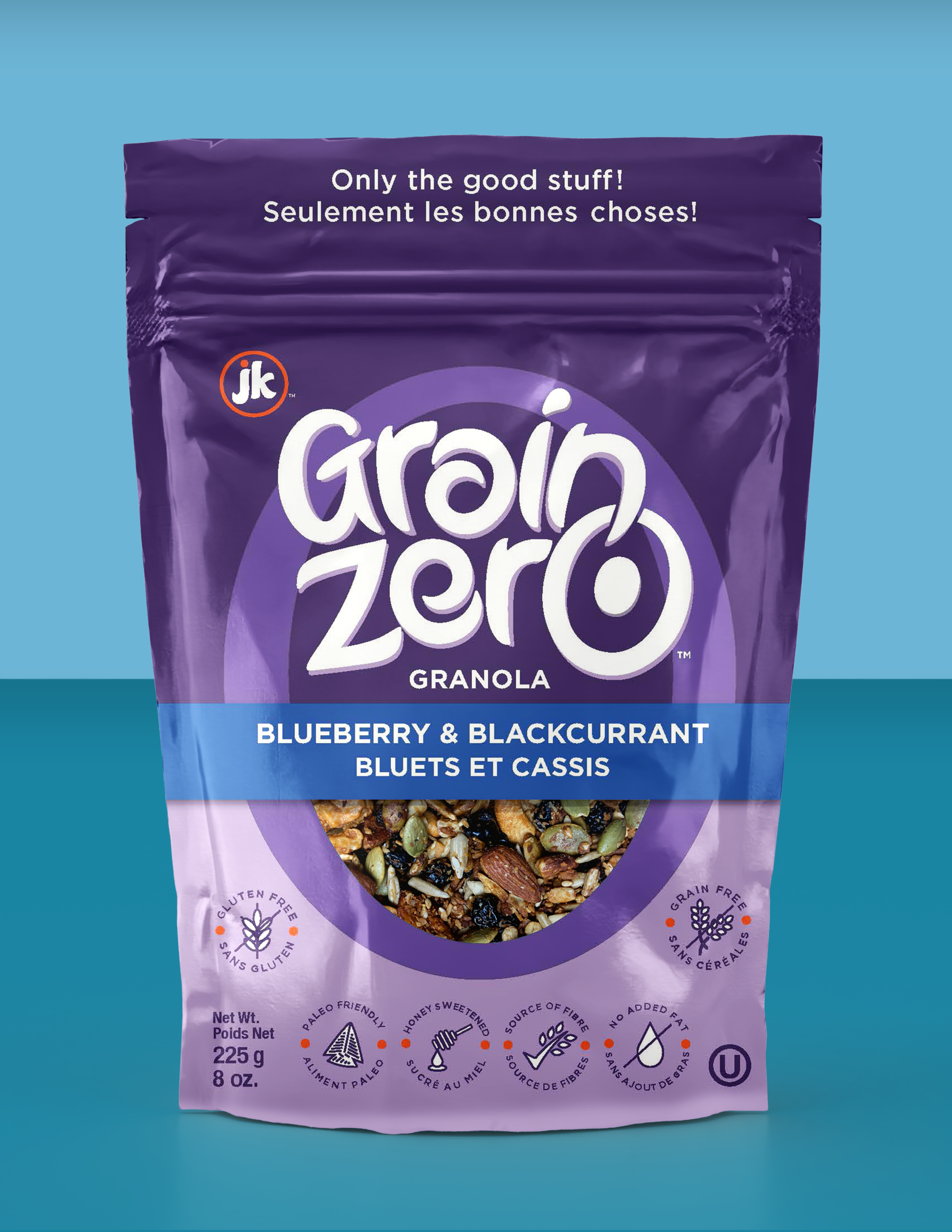 Blueberry & Blackcurrant Granola (225g) Blueberry & Blackcurrant Granola (225g)