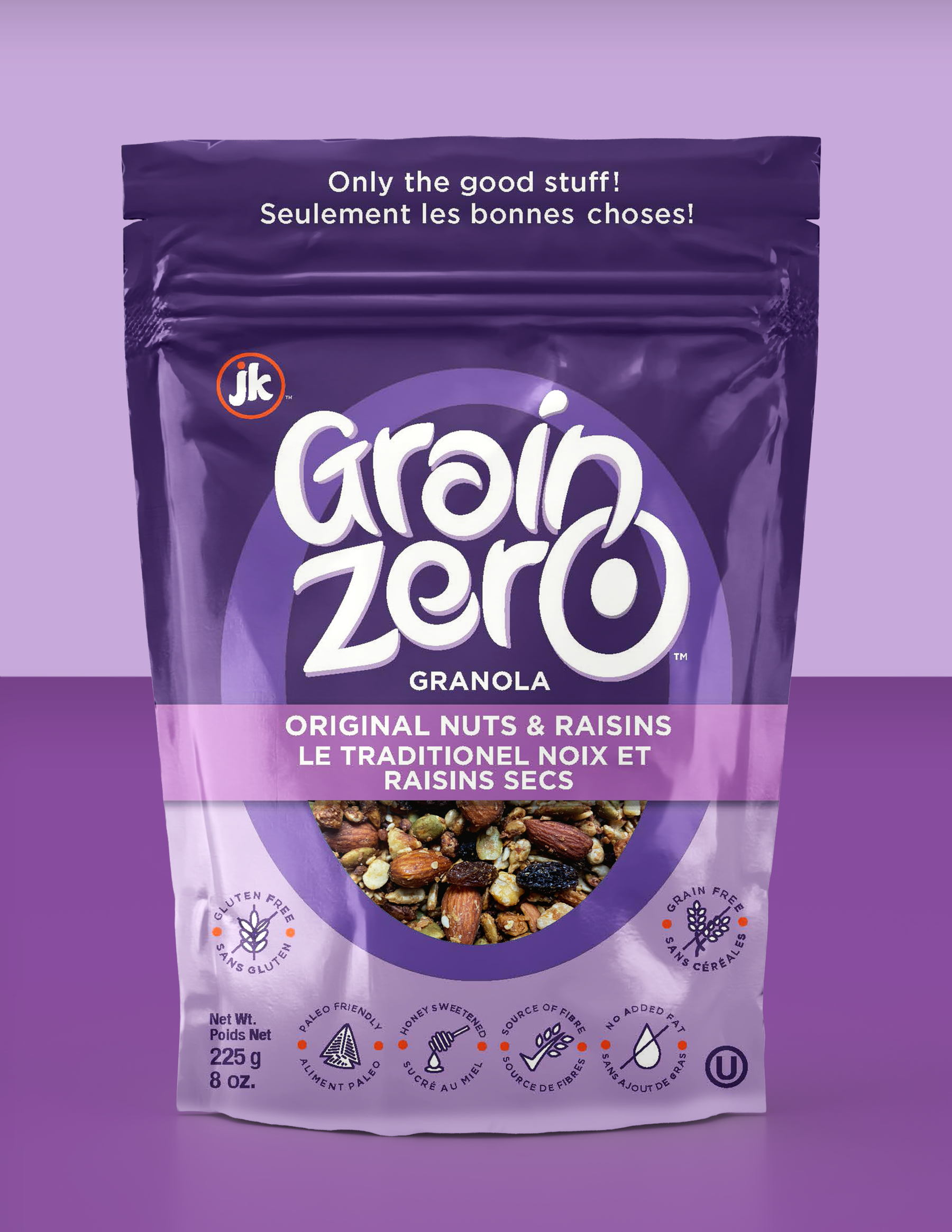Original Nuts & Raisins Granola (225g) Original Nuts & Raisins Granola (225g)