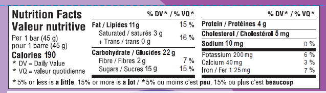 Nuts & Raisins Bar (45g)