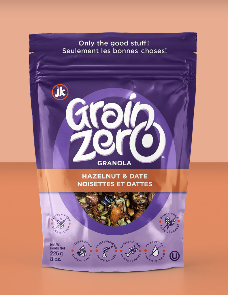 Hazelnut & Date Granola (225g)